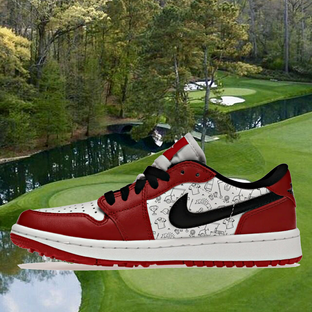 Air Jordan 1 Chicago Golf Custom Sneakers